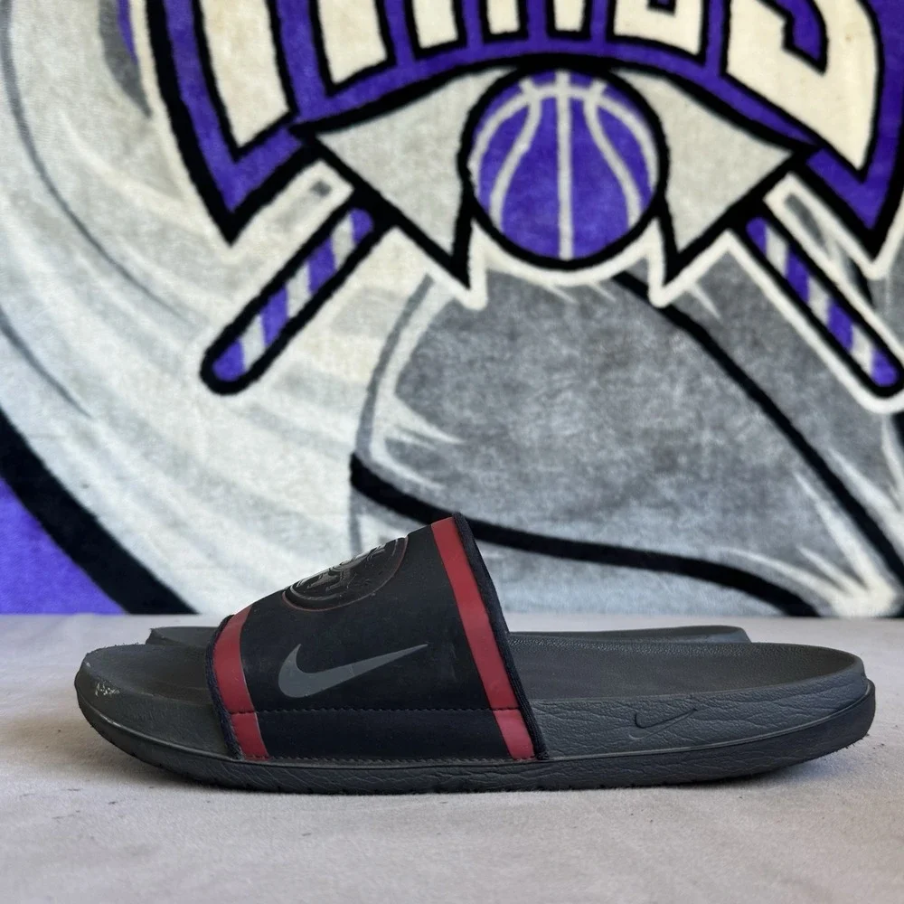 Size 11 - Nike Offcourt NFL San Francisco 49ers Slides Black/Red DD0504-001